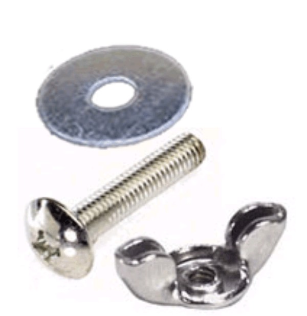 Real Estate Sign Panel Hardware Set of 25 for Corrugated Plastic