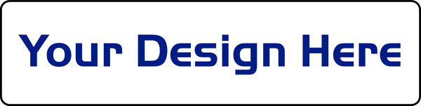 Sign Rider DF, 6h x 24w, 3mm Aluminum Composite, No Holes