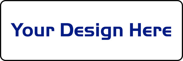 Sign Panel DF, 6h x 18w, 3mm Aluminum Composite, No Holes