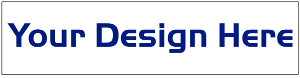 Commercial Sign Panel, SF, 12h x 48w, 3mm Aluminum Composite