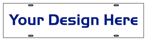 Sign Panel, Corrugated 4mm, 6h x 24w, DF