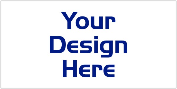 Real Estate Sign Panel with vertical flutes printed on two sides, 4mm Corrugated Plastic 12h x 24w