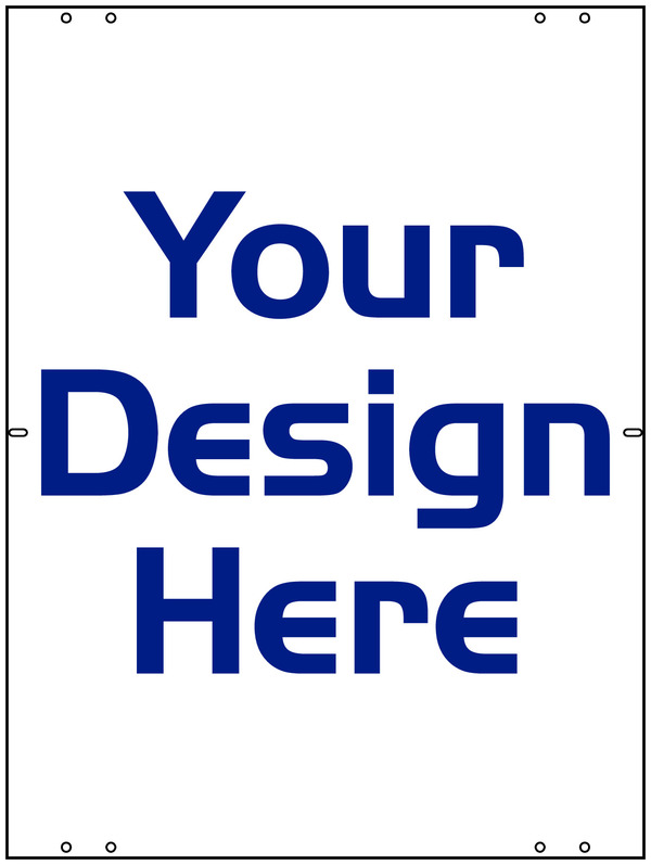 Sign Panel, Corrugated 4mm, 24h x 18w, DF