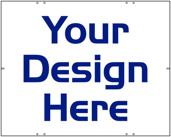 Sign Panel, Corrugated 4mm, 24h x 30w, DF